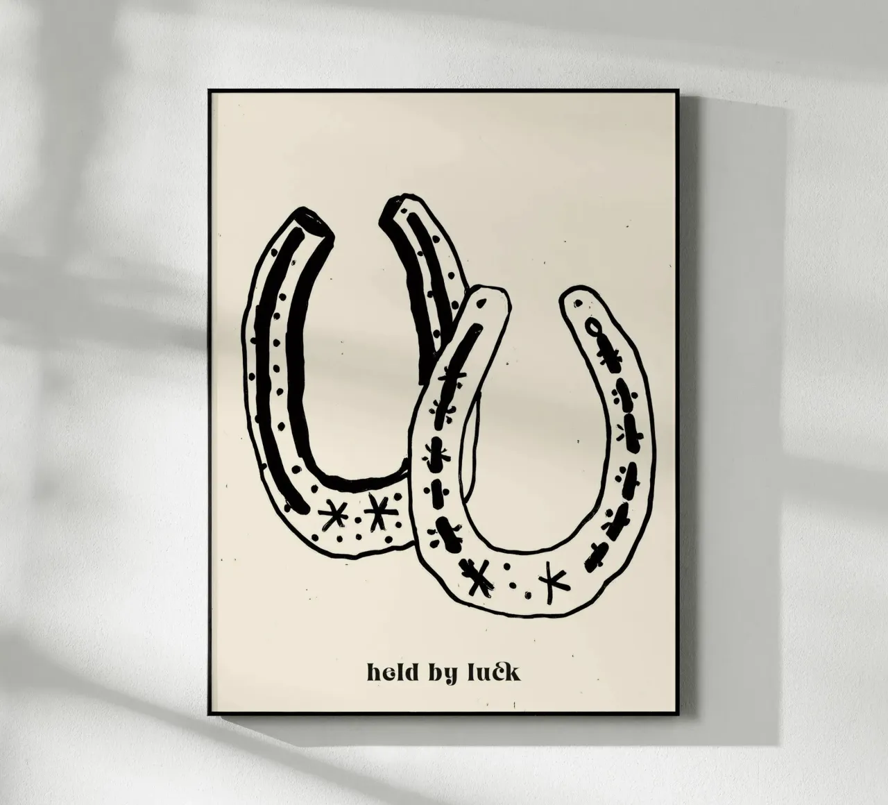 Held By Luck plexiglass da treechild