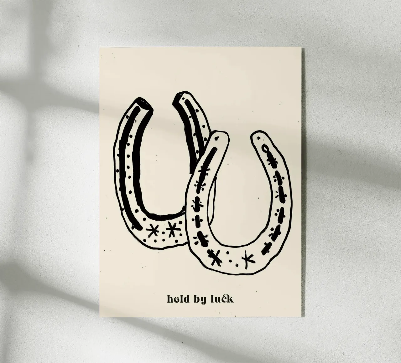 Held By Luck plexiglass da treechild