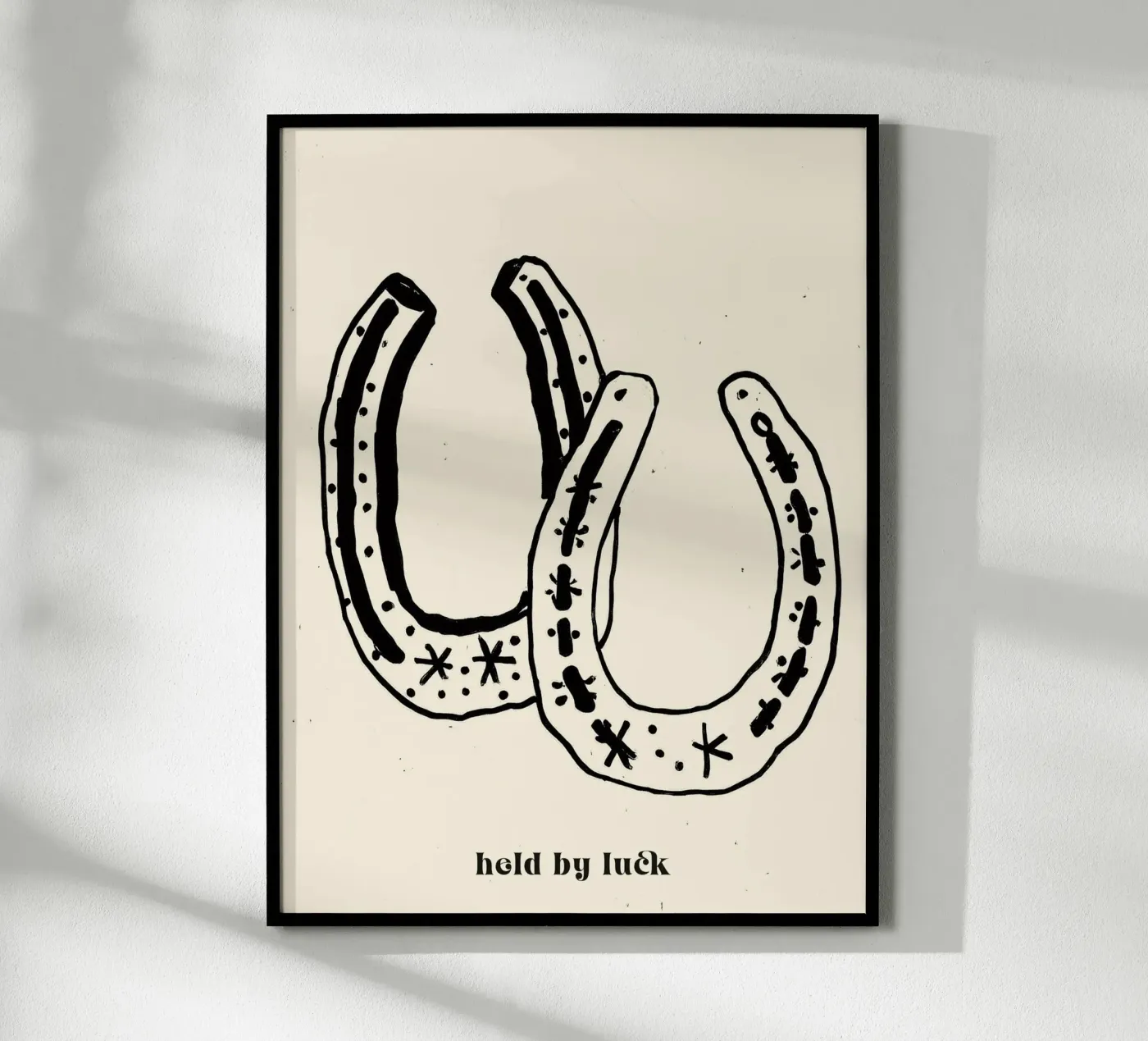 Held By Luck poster da treechild