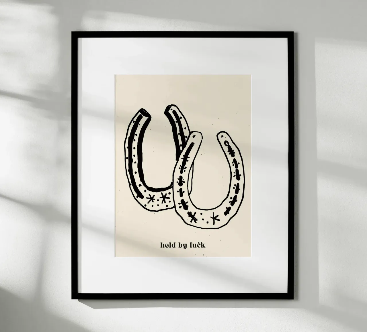 Held By Luck poster da treechild