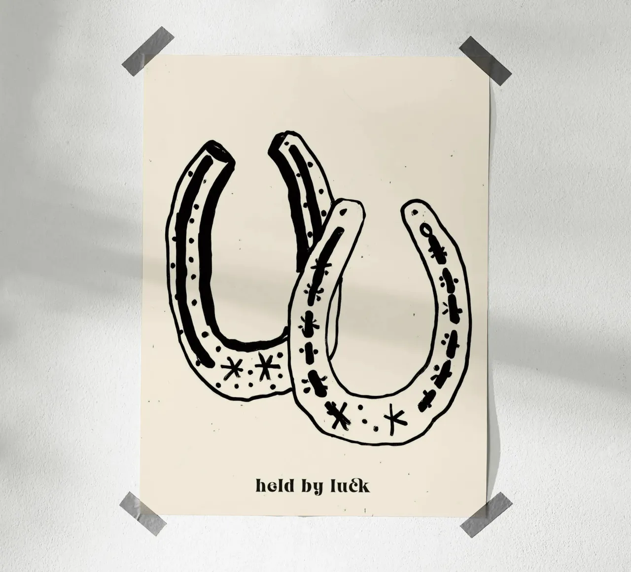 Held By Luck poster da treechild