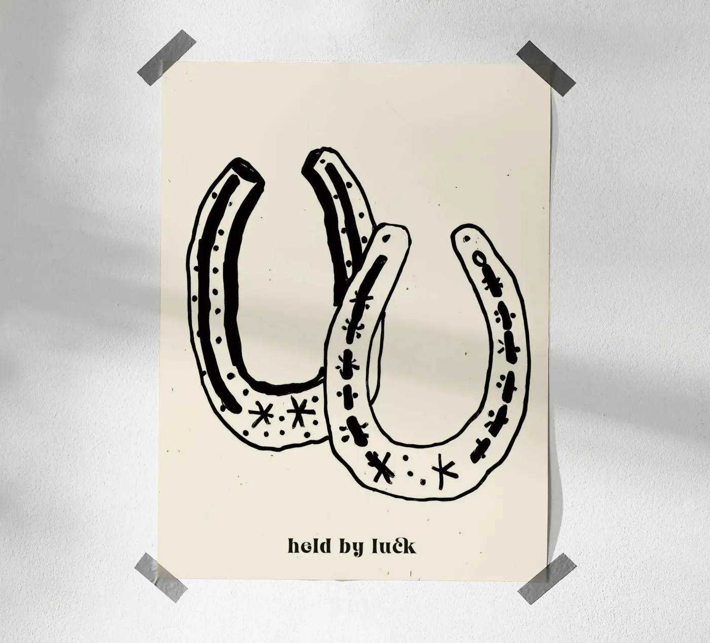 Held By Luck poster da treechild