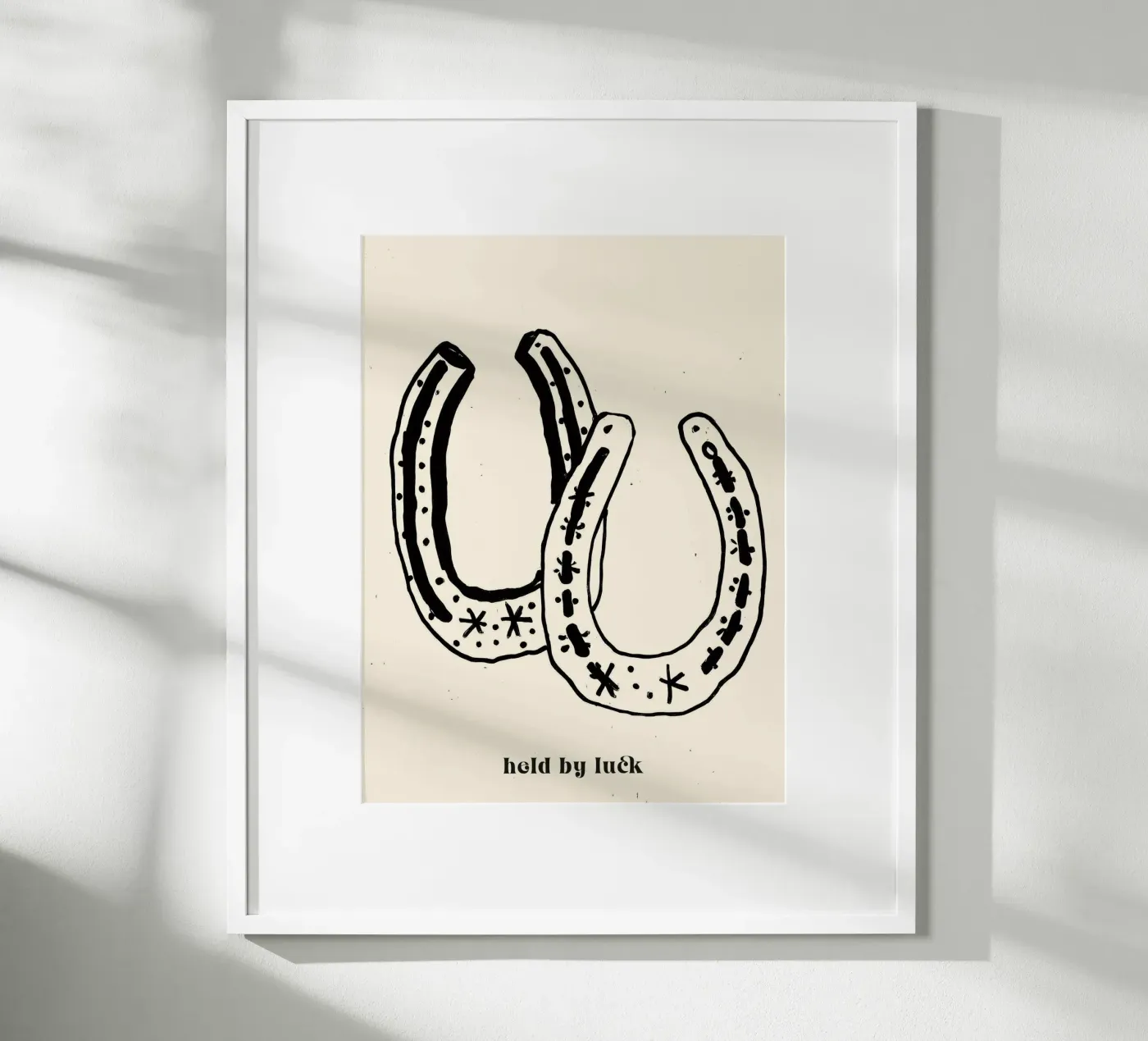 Held By Luck poster da treechild