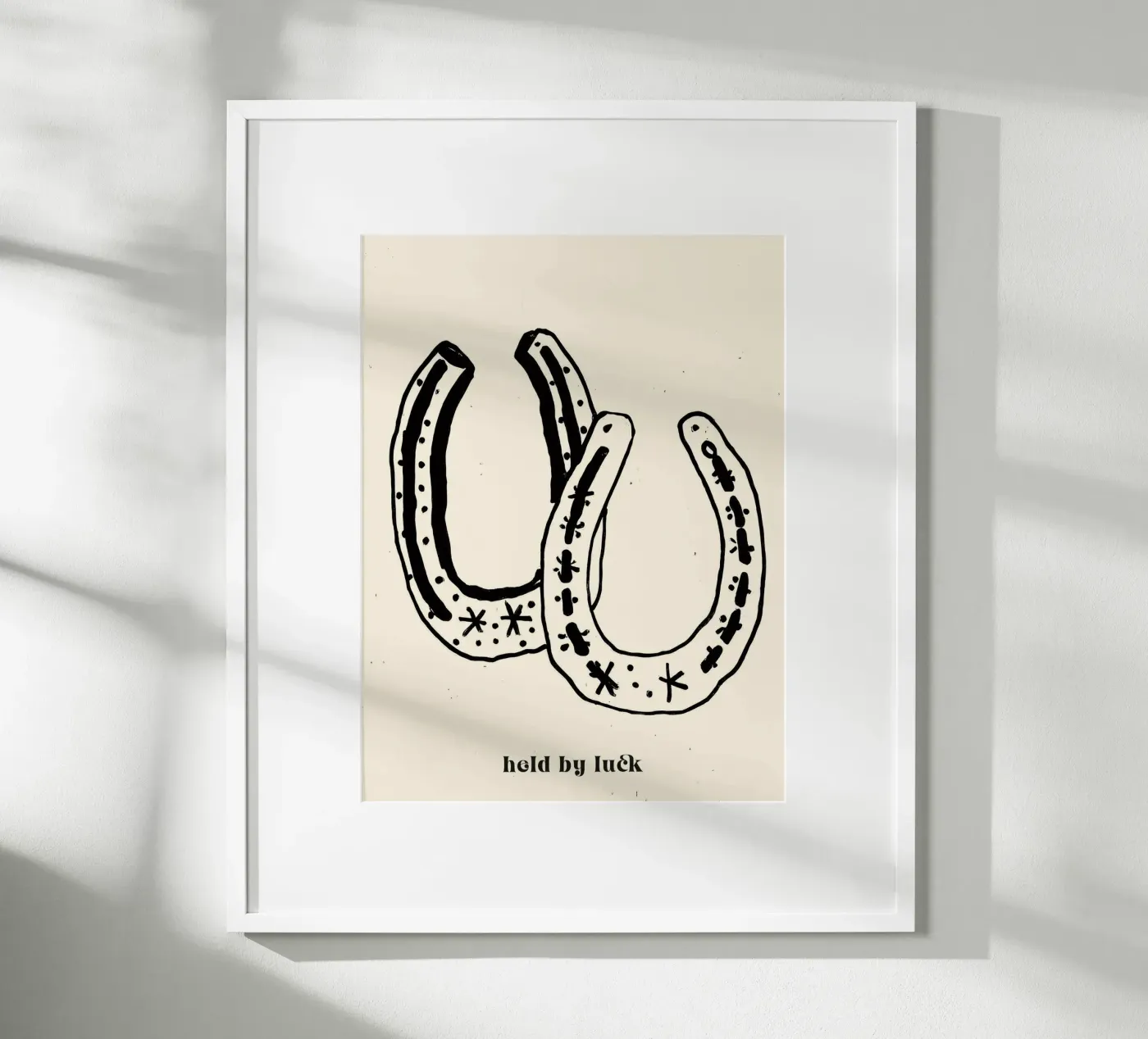 Held By Luck poster da treechild