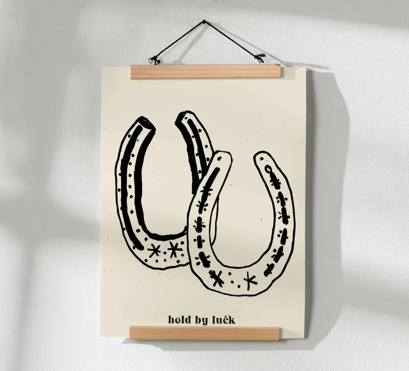 Held By Luck poster da treechild