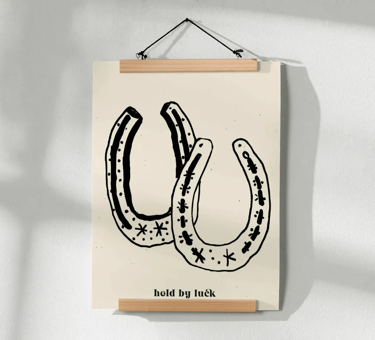 Held By Luck poster da treechild