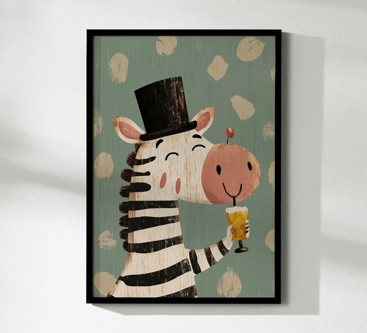 Zebra Cool poster da Dreamy Nursery