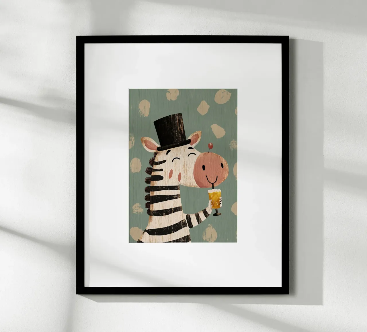 Zebra Cool poster da Dreamy Nursery