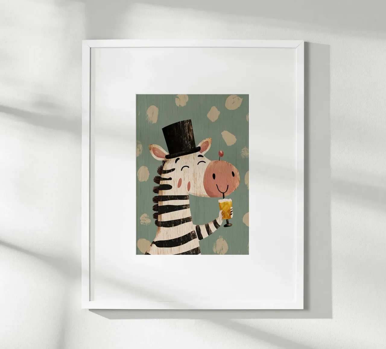 Zebra Cool poster da Dreamy Nursery