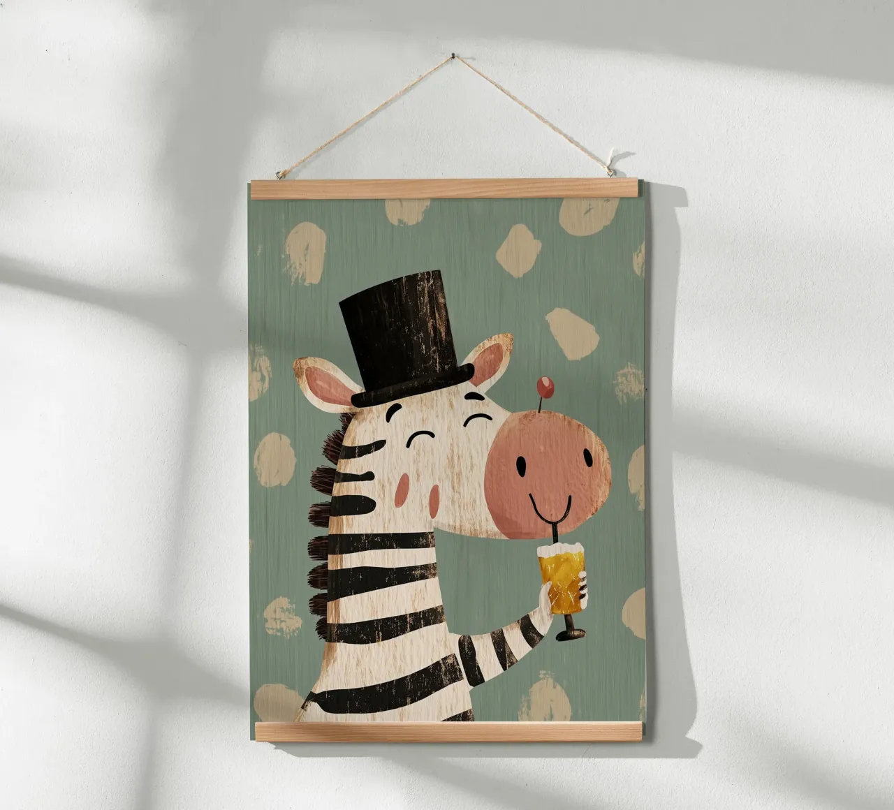 Zebra Cool poster da Dreamy Nursery