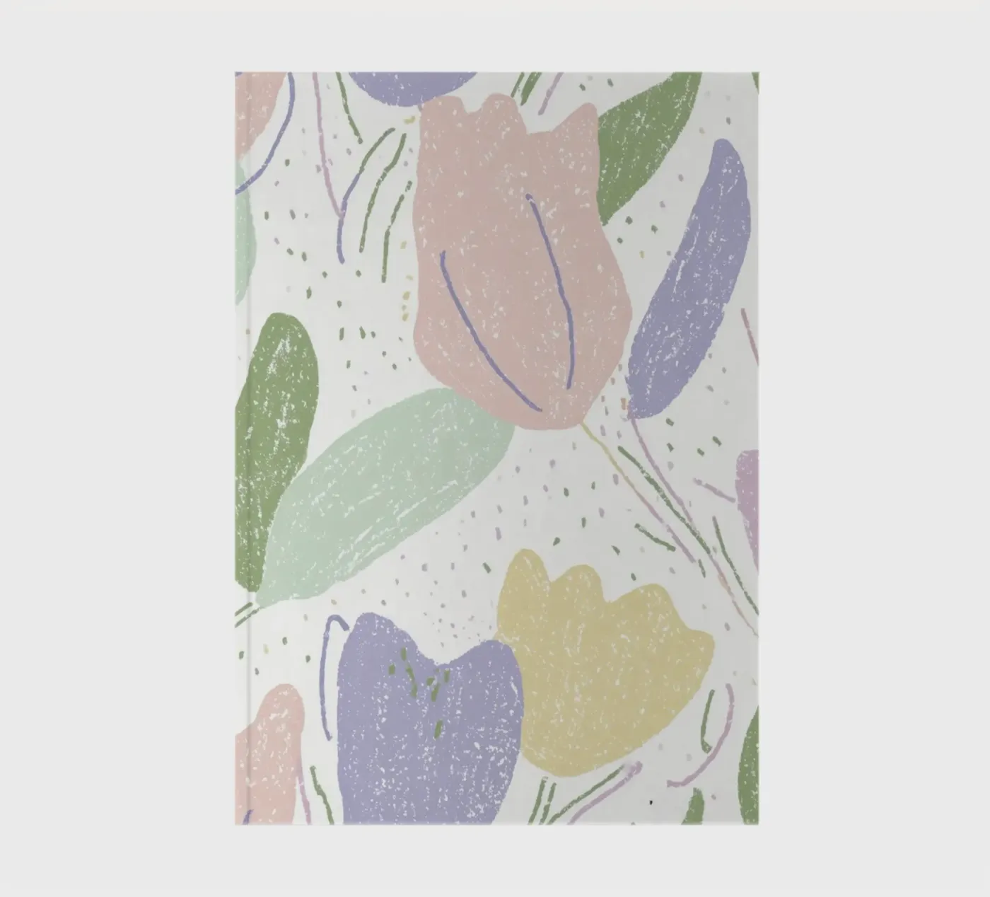 Tulip Pattern notebook by treechild