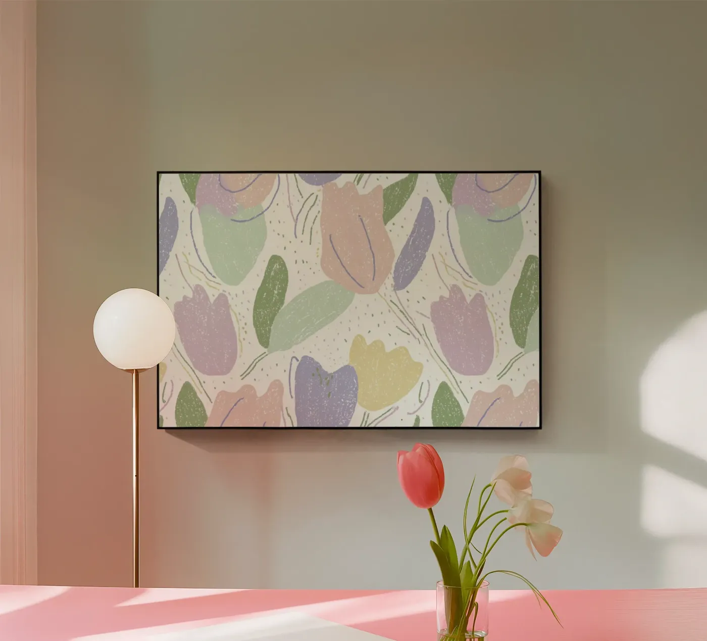 Tulip Pattern plexiglas de treechild