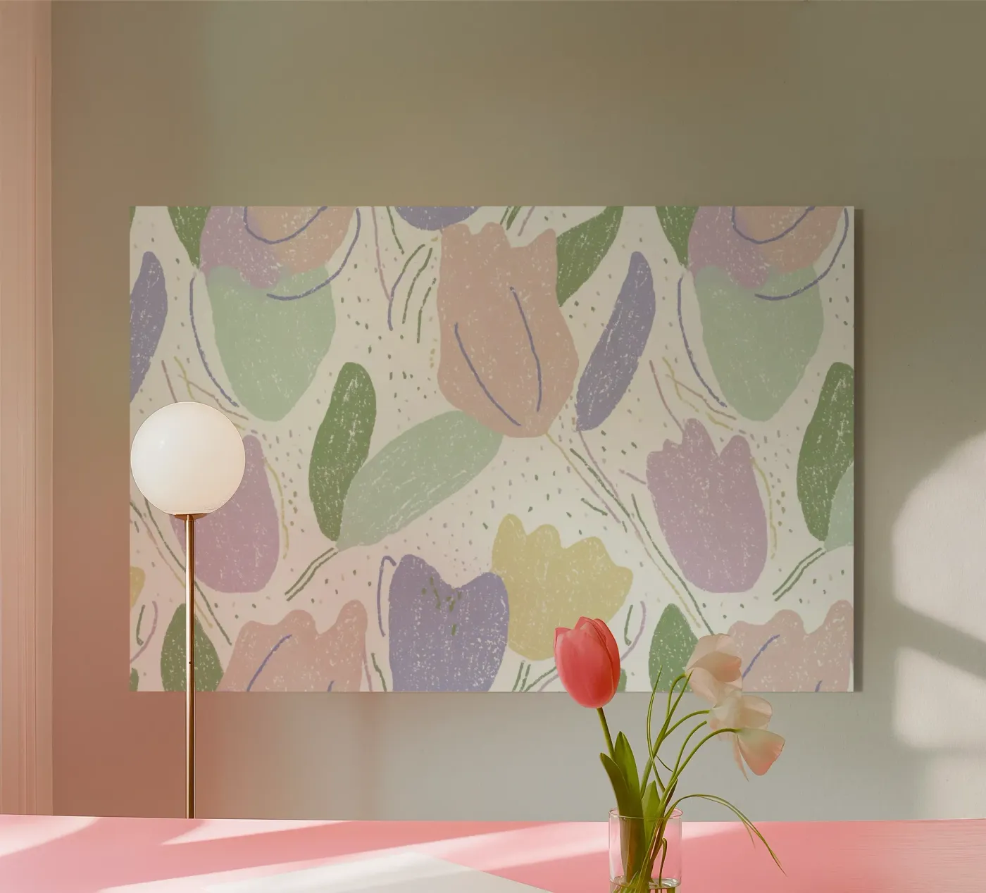 Tulip Pattern plexiglas de treechild