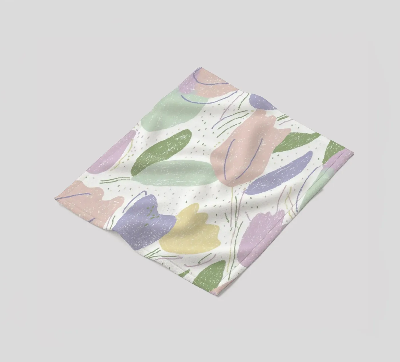 Tulip Pattern fleecedeken van treechild