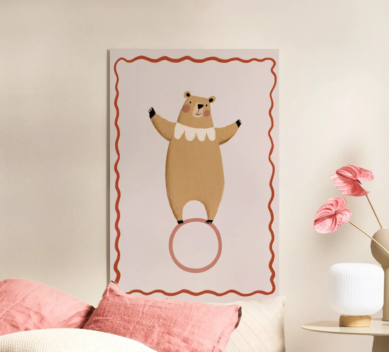 Balancing Bear plexiglass da treechild