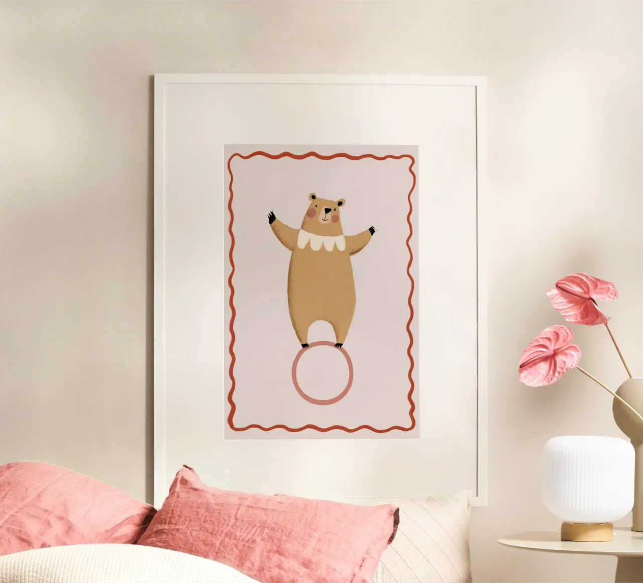 Balancing Bear poster da treechild