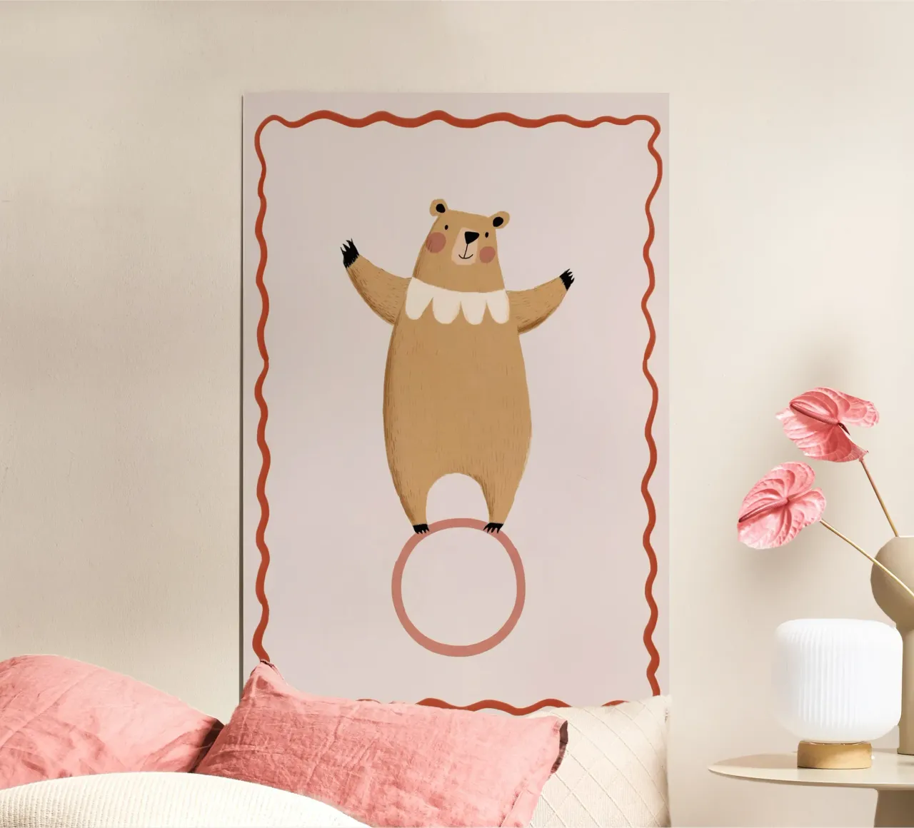 Balancing Bear poster da treechild