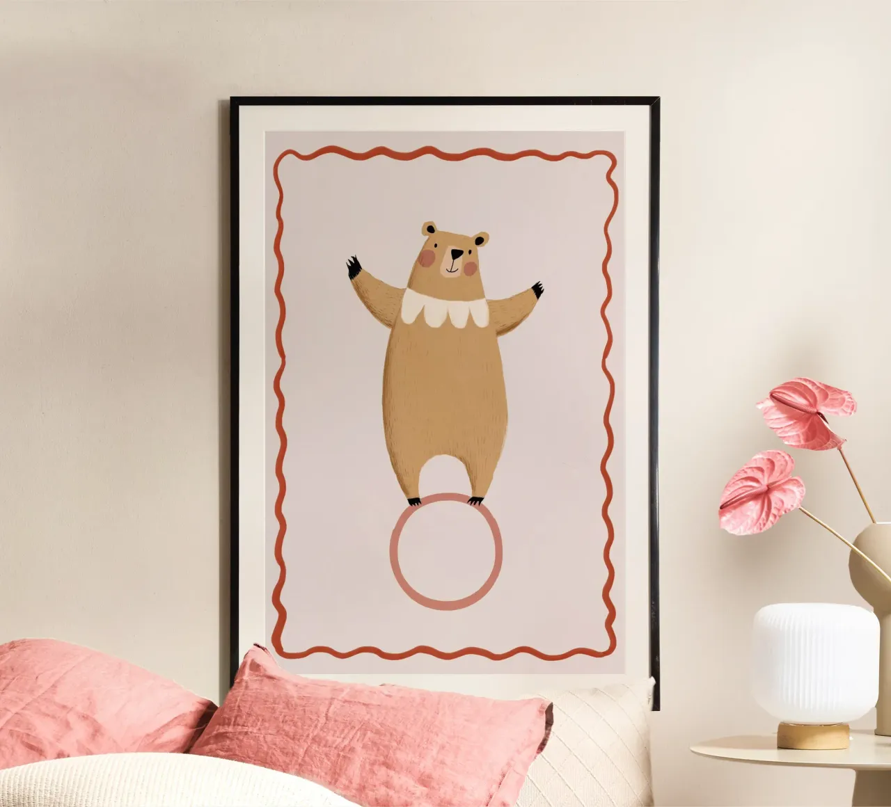 Balancing Bear poster da treechild