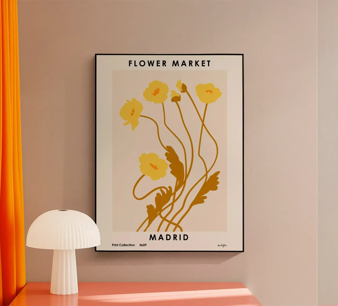 Mercato dei fiori. Madrid plexiglass da NKTN Design
