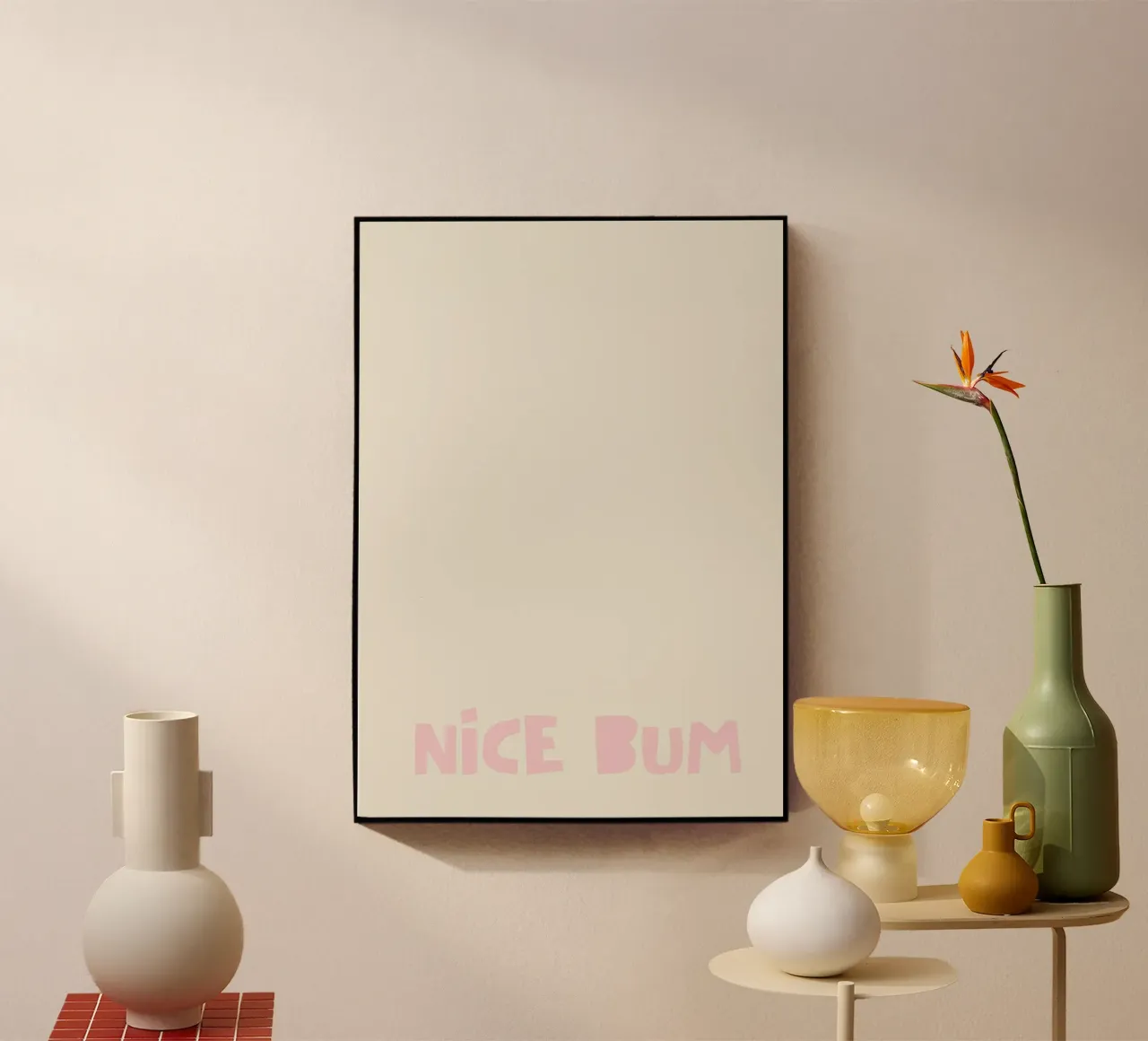 NICE BUM plexiglass da PurePeachCleanLine