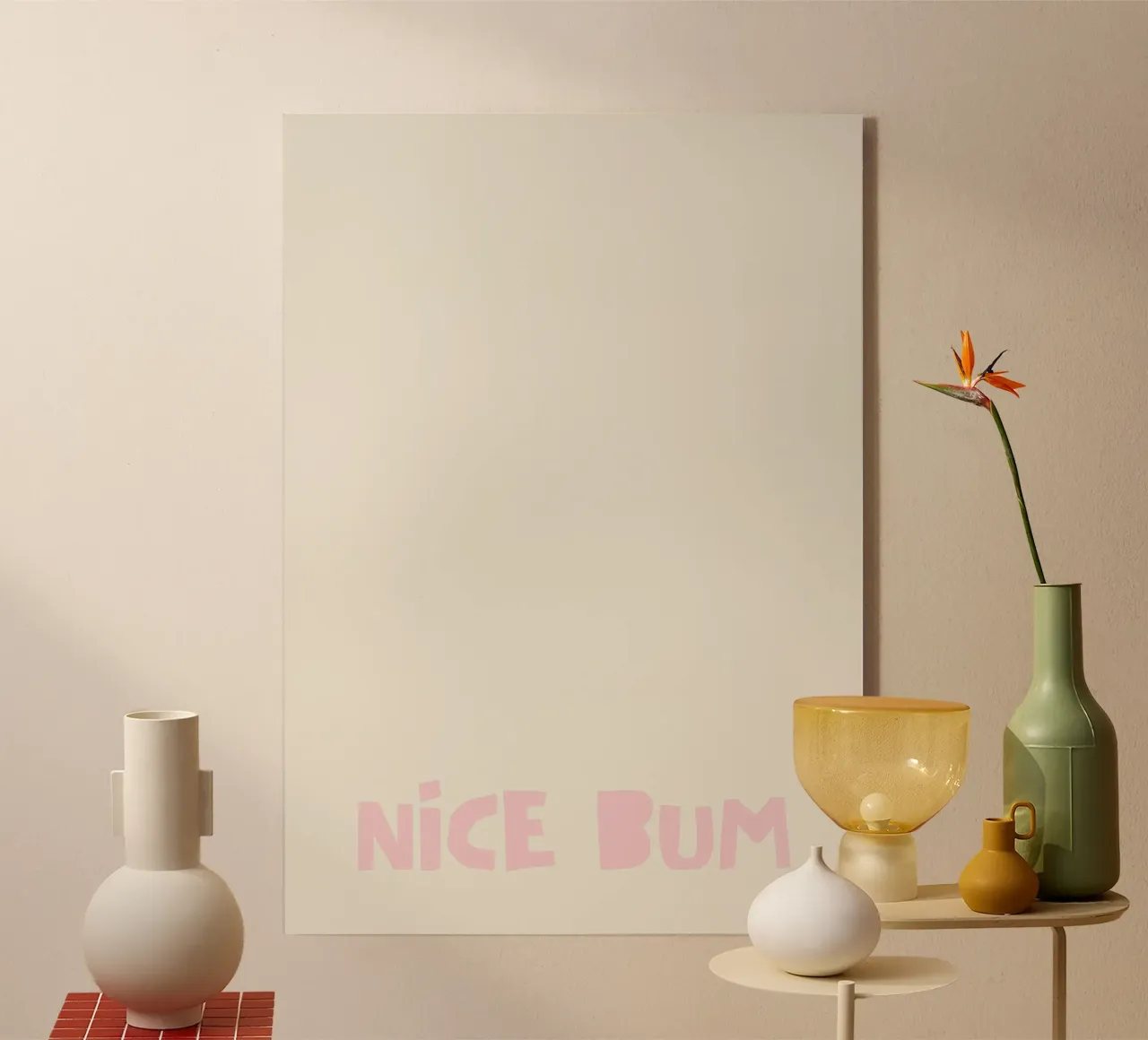 NICE BUM plexiglass da PurePeachCleanLine