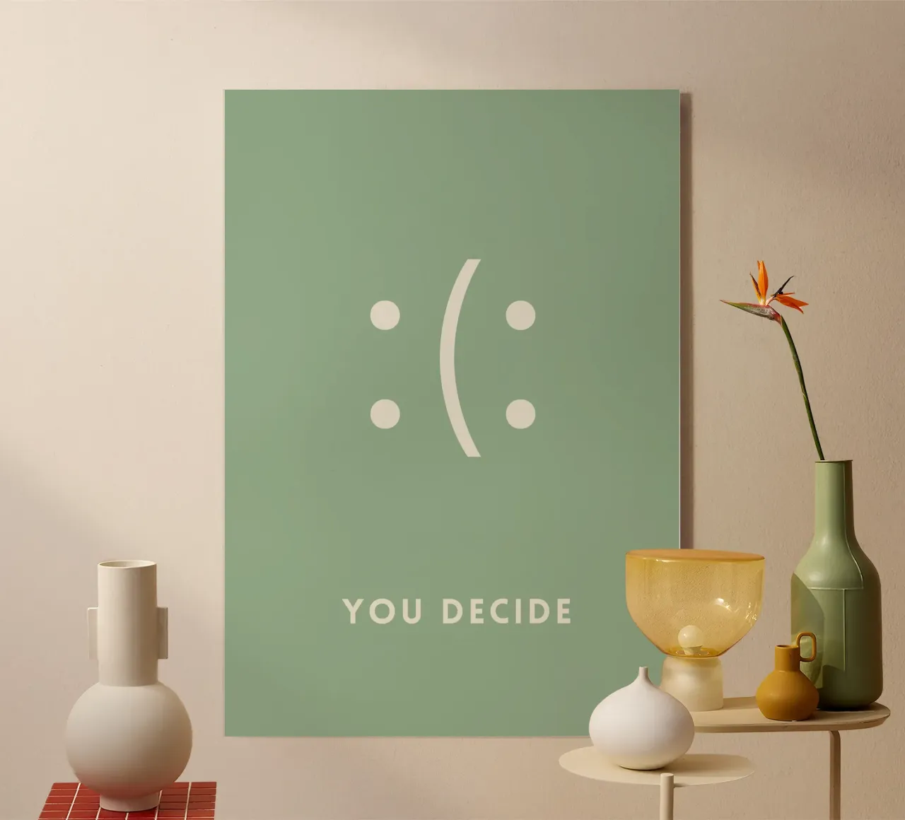 You Decide plexiglass da PurePeachCleanLine