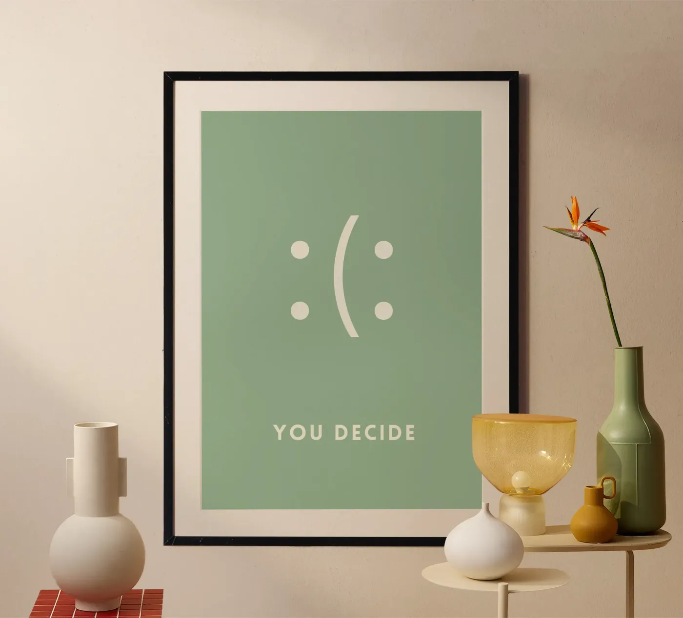 You Decide poster da PurePeachCleanLine