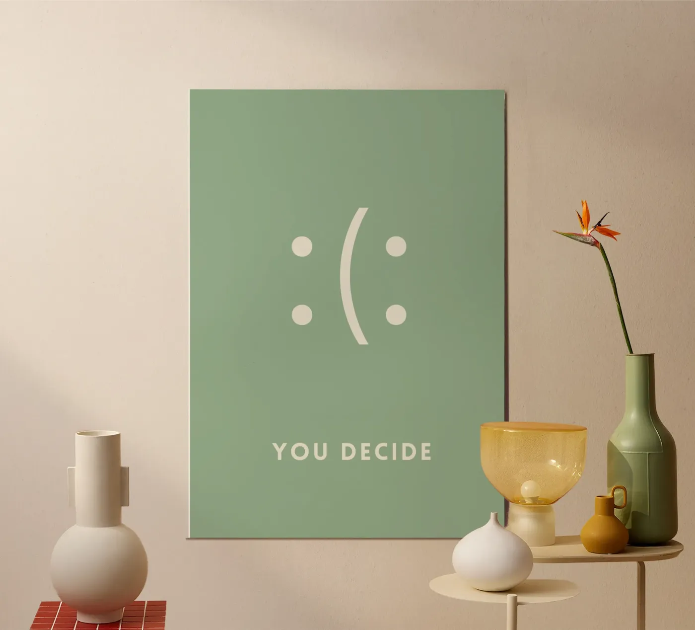 You Decide poster da PurePeachCleanLine