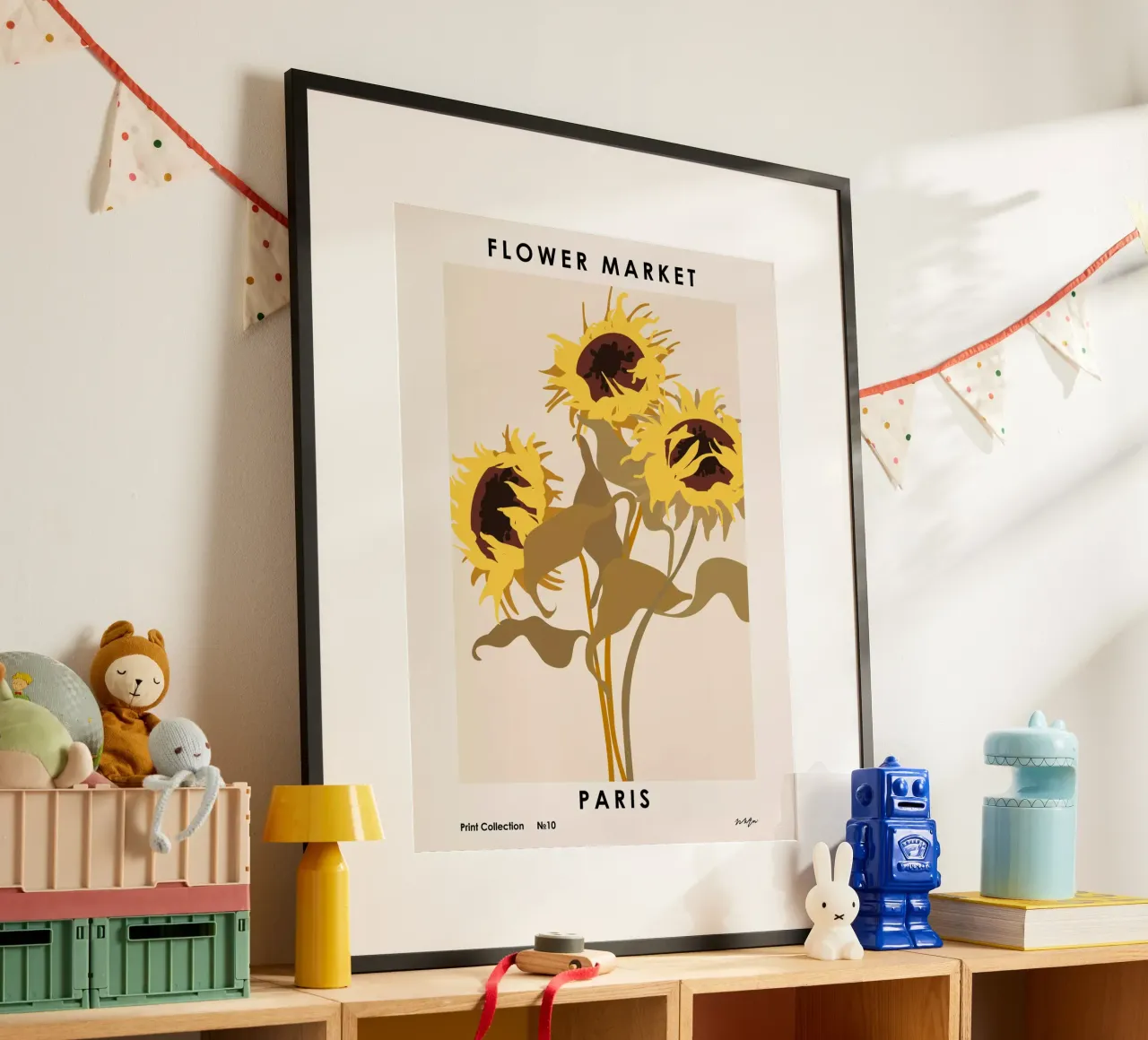 Mercado de las flores. París hahnemühle de NKTN Design