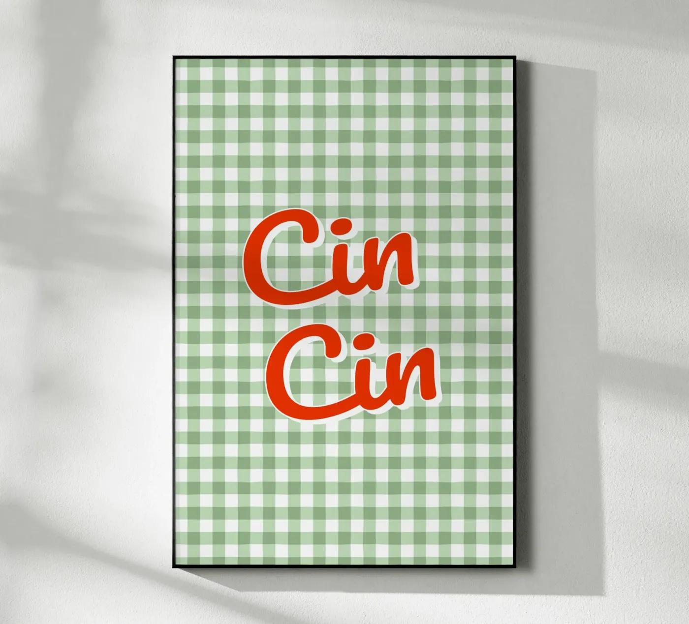 Cin Cin plexiglas de Trend Collection by Palmartprints