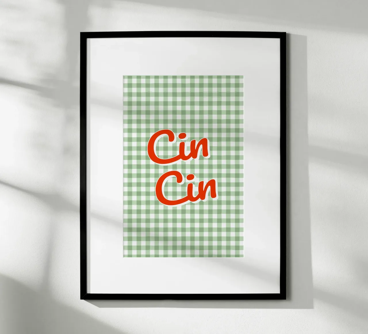 Cin Cin poster by Trend Collection by Palmartprints