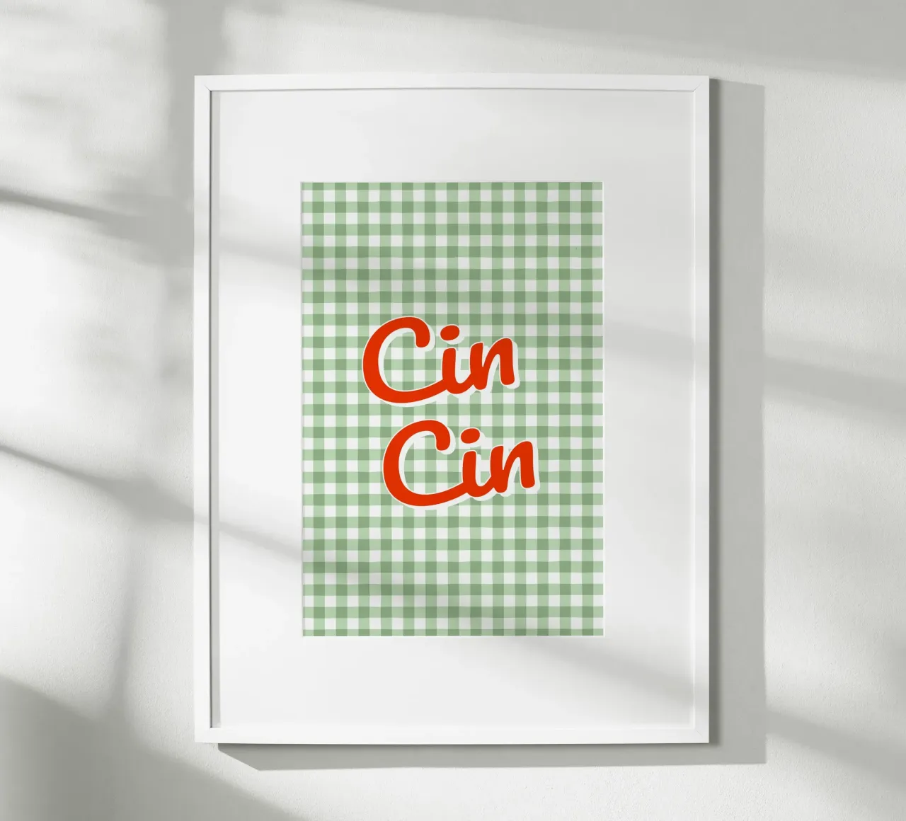 Cin Cin poster by Trend Collection by Palmartprints