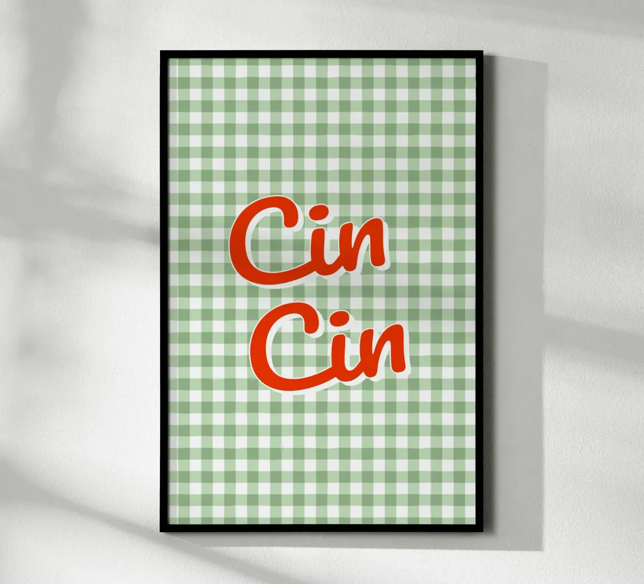 Cin Cin poster by Trend Collection by Palmartprints