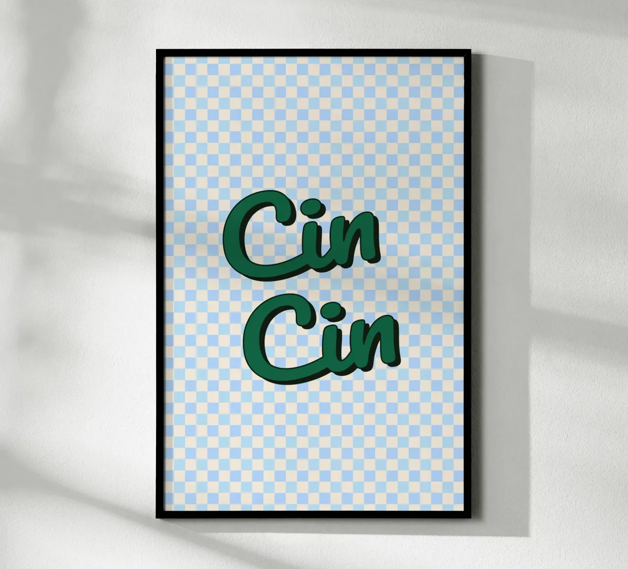Cin Cin poster by Trend Collection by Palmartprints
