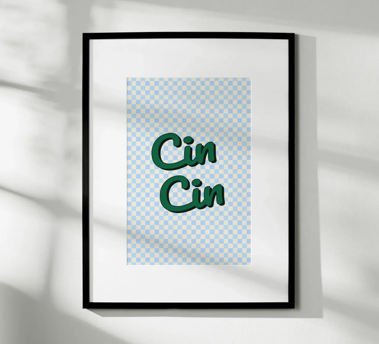 Cin Cin poster by Trend Collection by Palmartprints