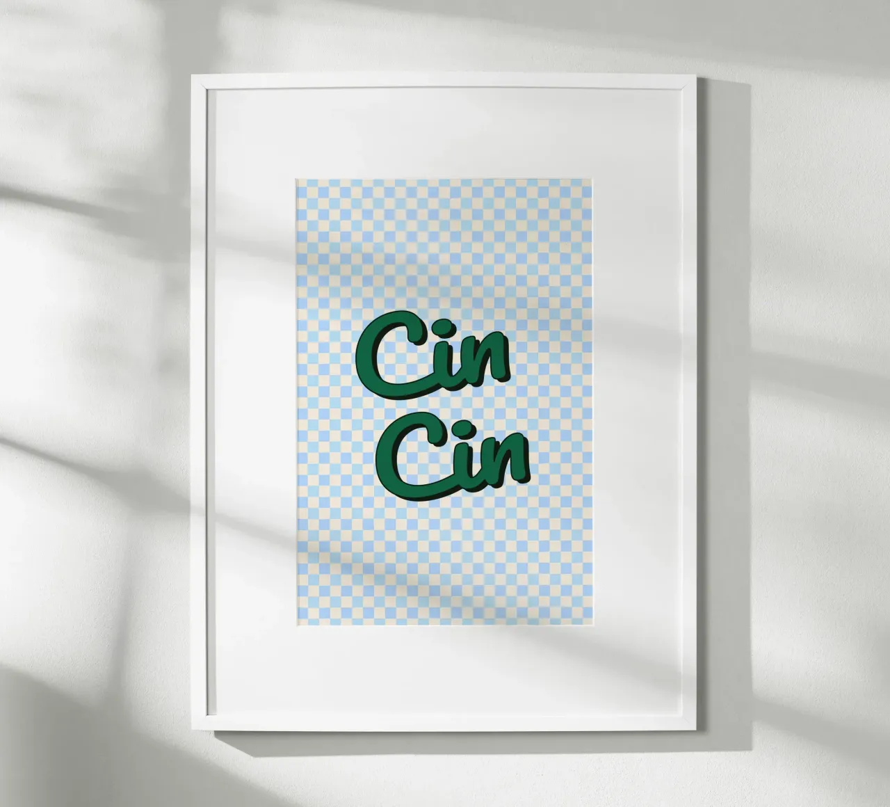Cin Cin poster by Trend Collection by Palmartprints
