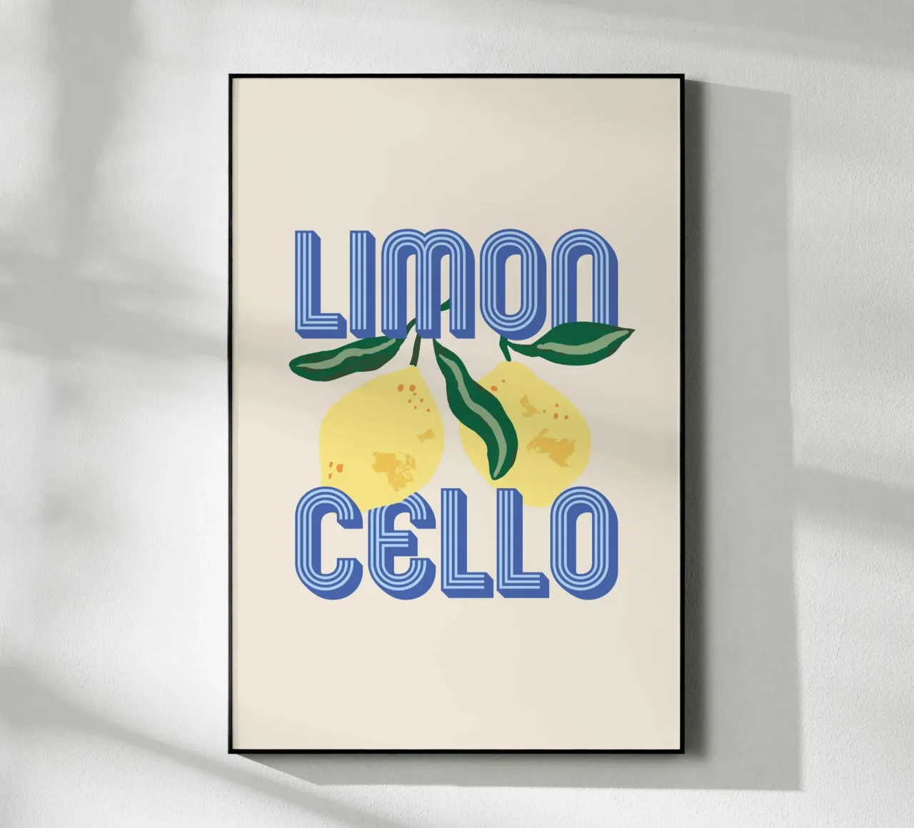 Limoncello plexiglass da Trend Collection by Palmartprints
