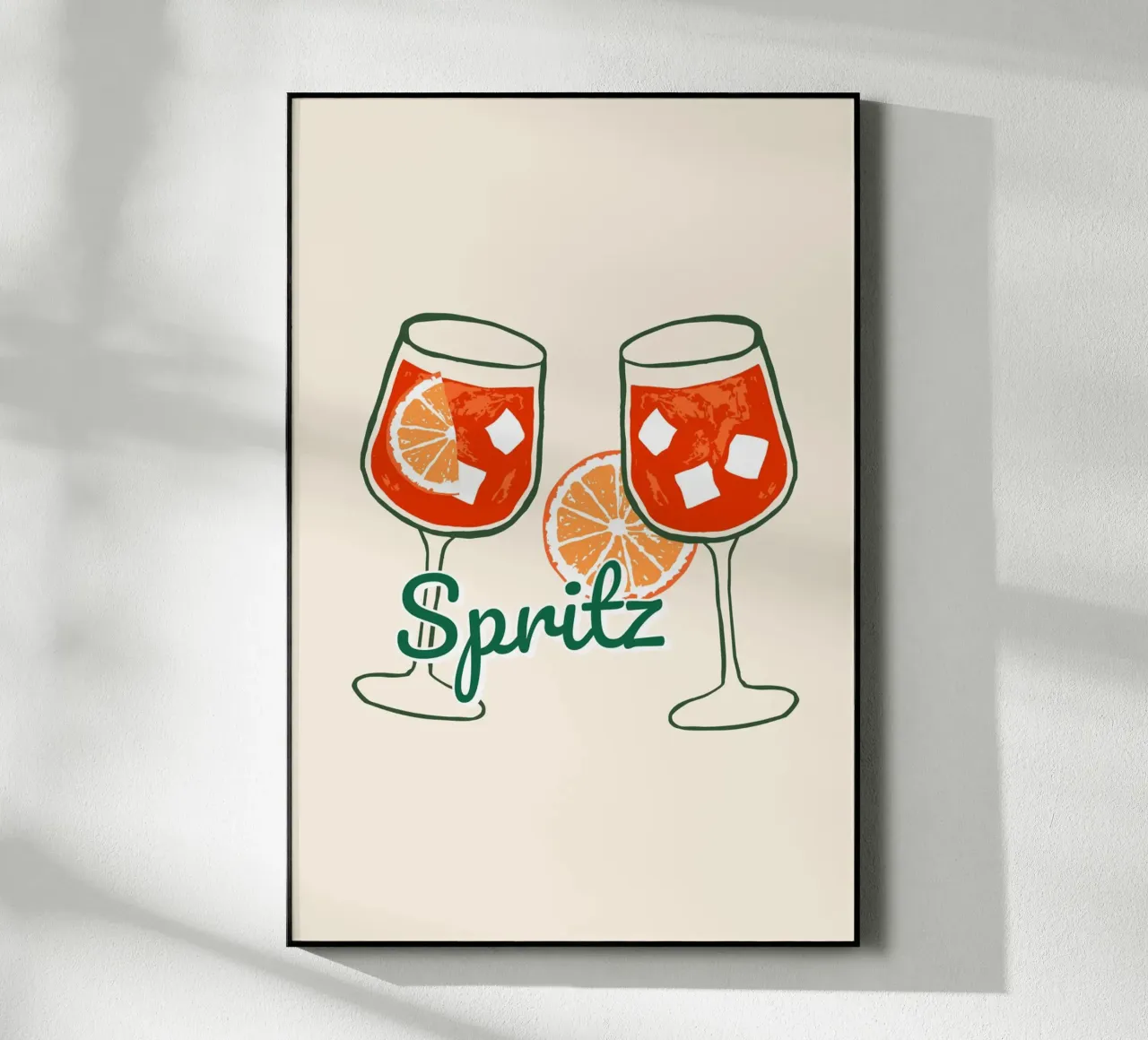 Summer Spritz plexiglass da Trend Collection by Palmartprints