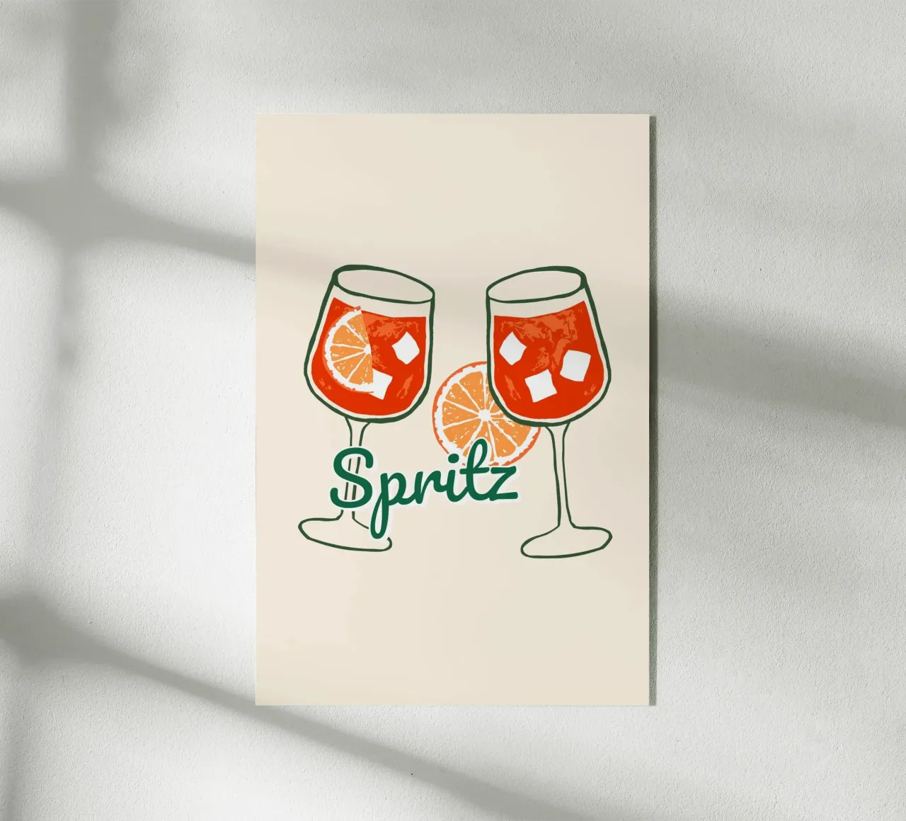 Summer Spritz plexiglass da Trend Collection by Palmartprints