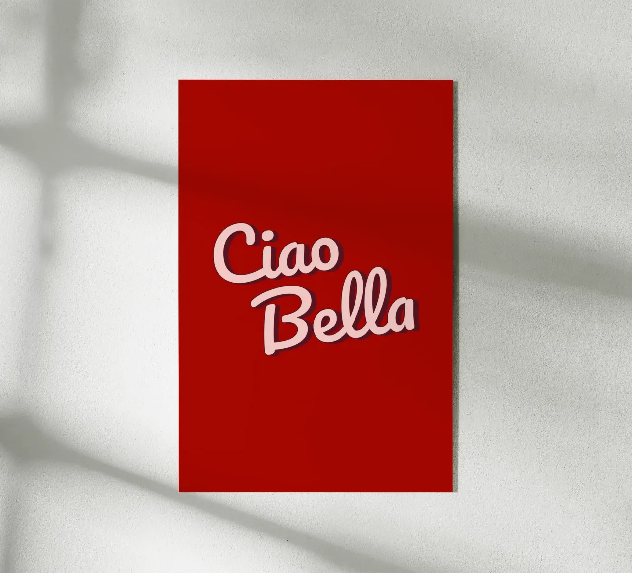 Ciao Bella plexiglass da Trend Collection by Palmartprints
