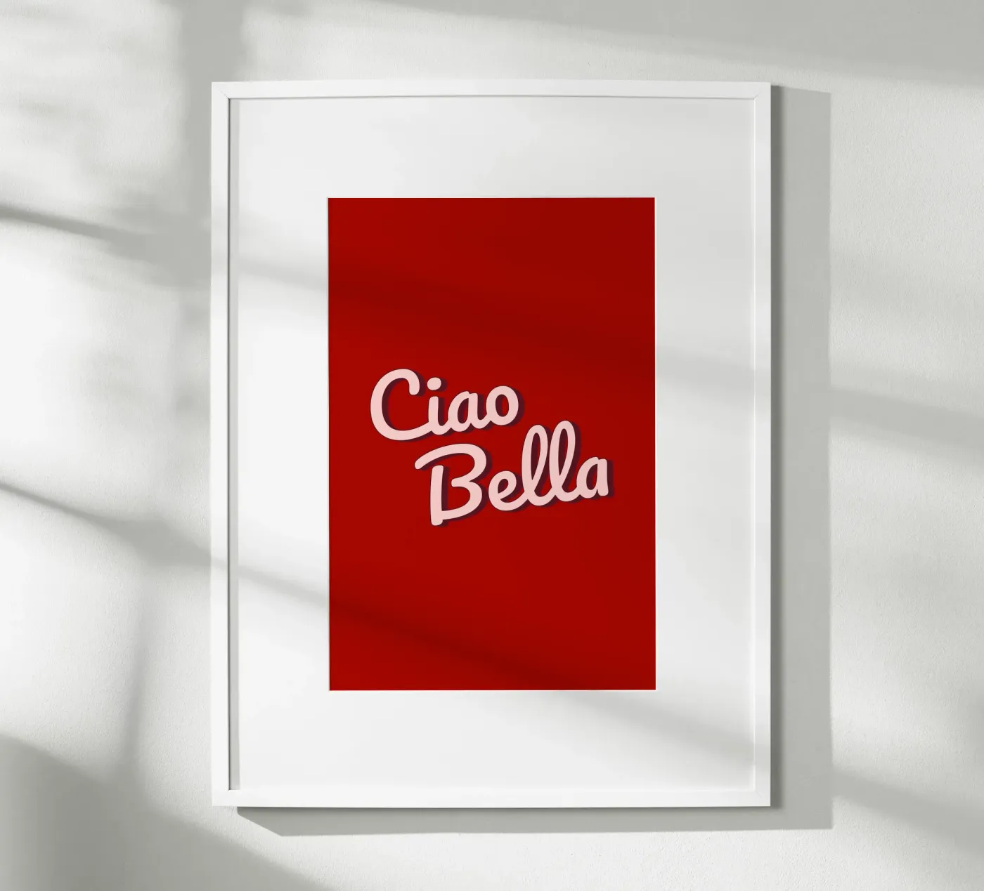 Ciao Bella poster da Trend Collection by Palmartprints