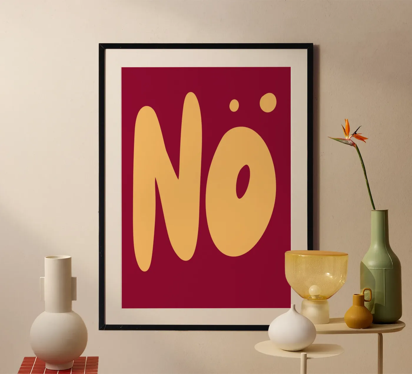 nö rot poster da mariescolours
