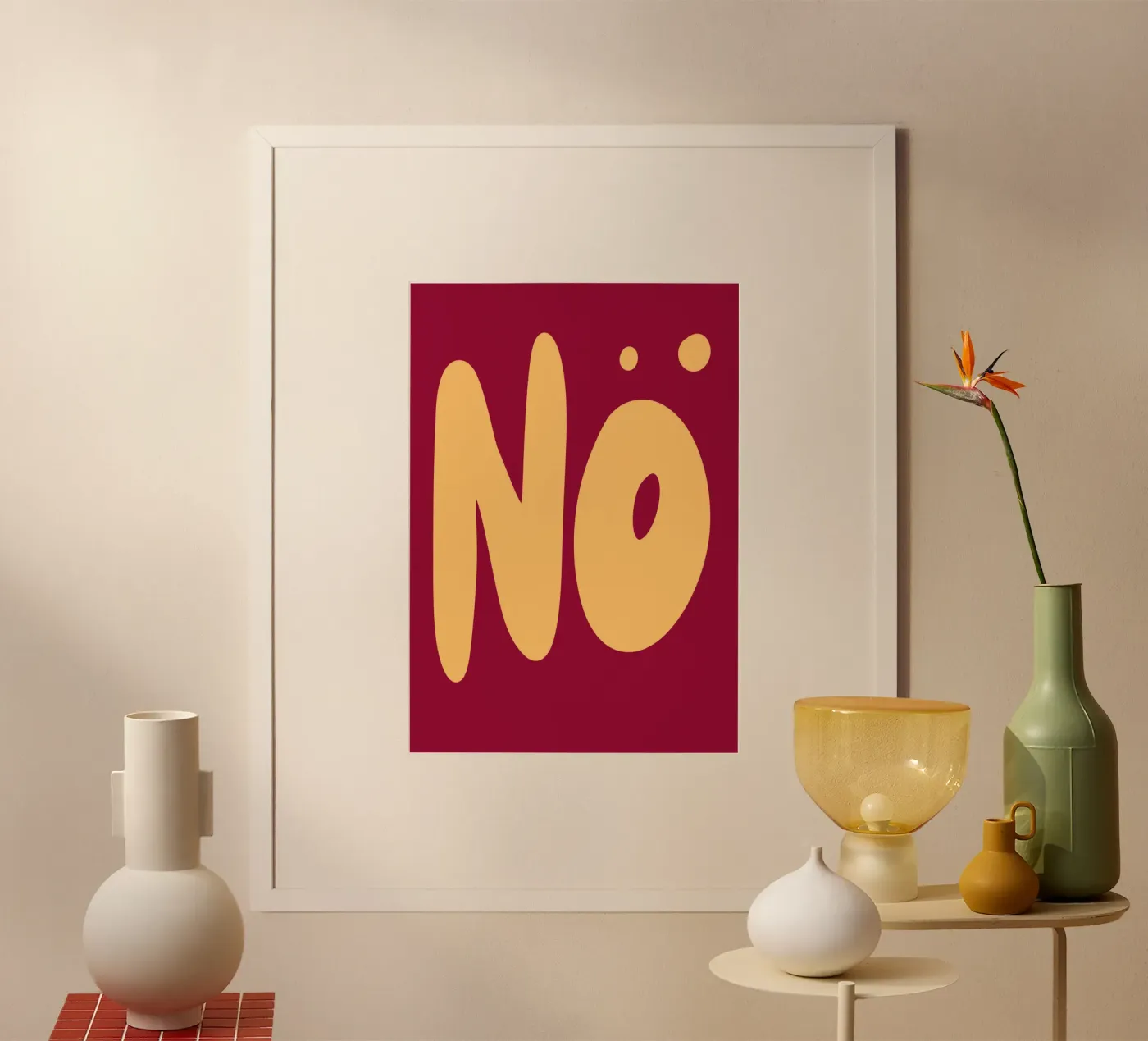 nö rot poster da mariescolours
