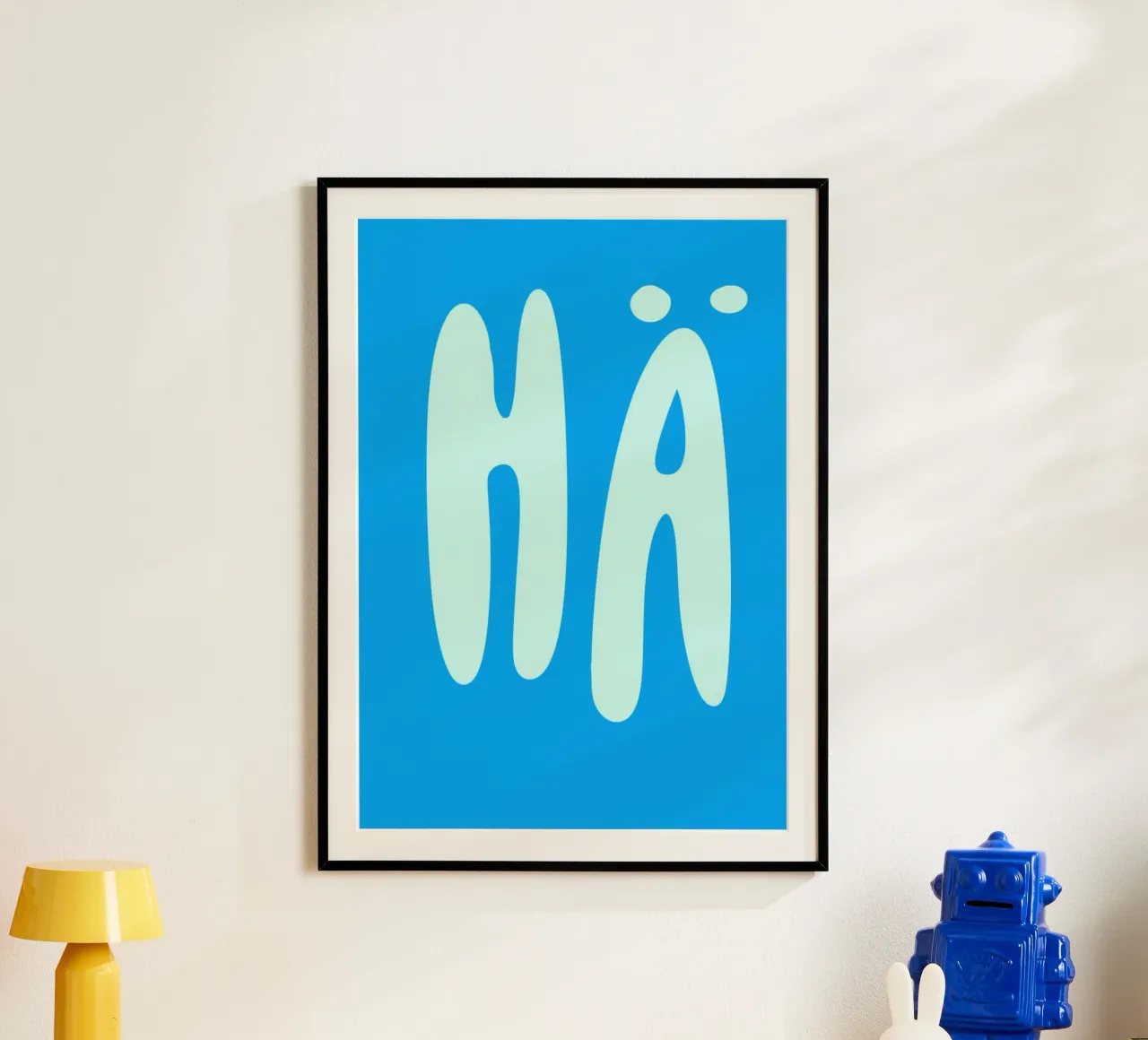 hä Blau poster da mariescolours