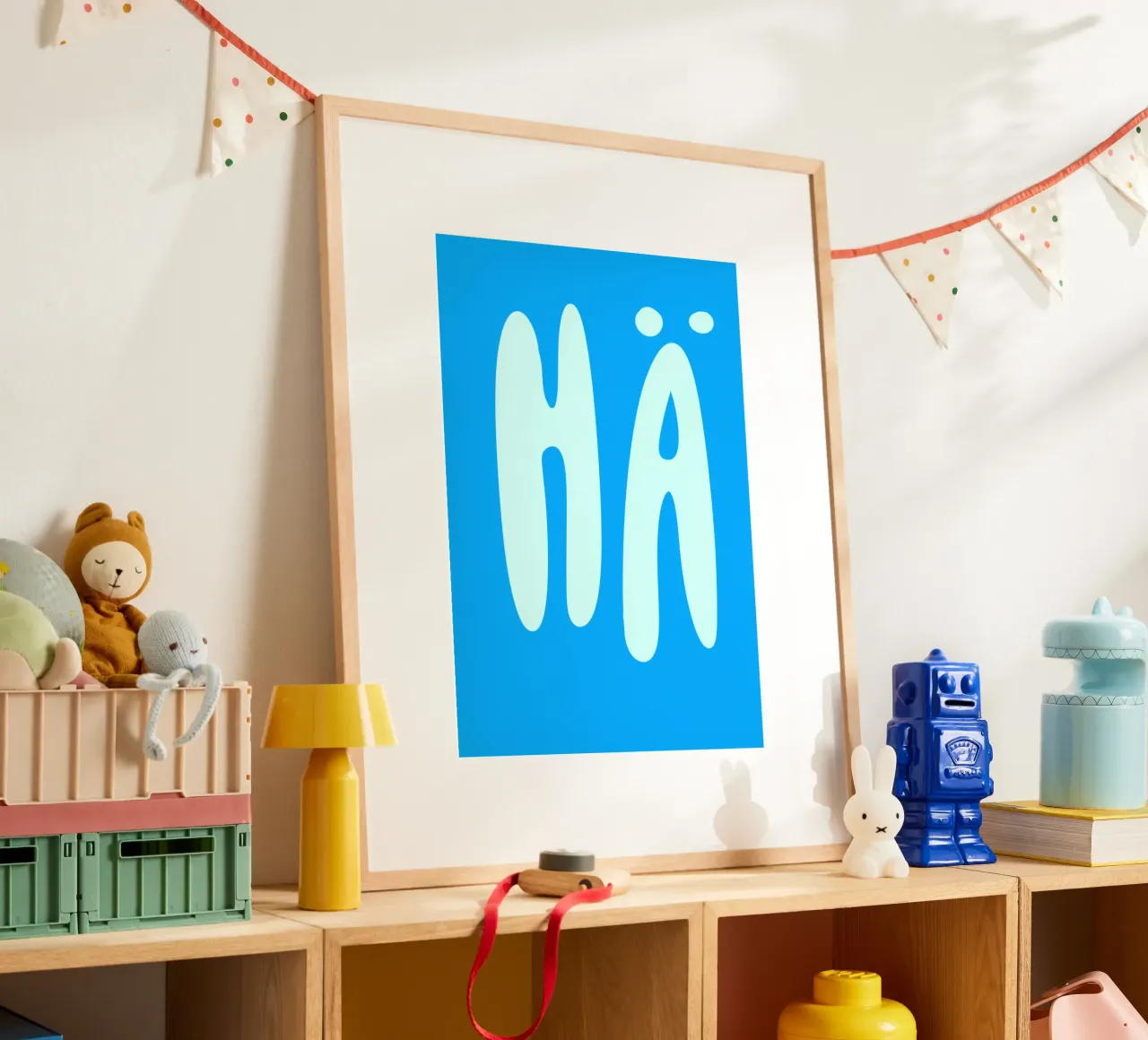 hä Blau poster da mariescolours