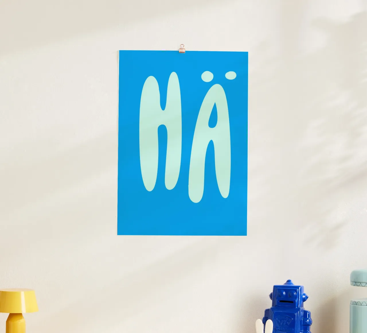 hä Blau poster da mariescolours