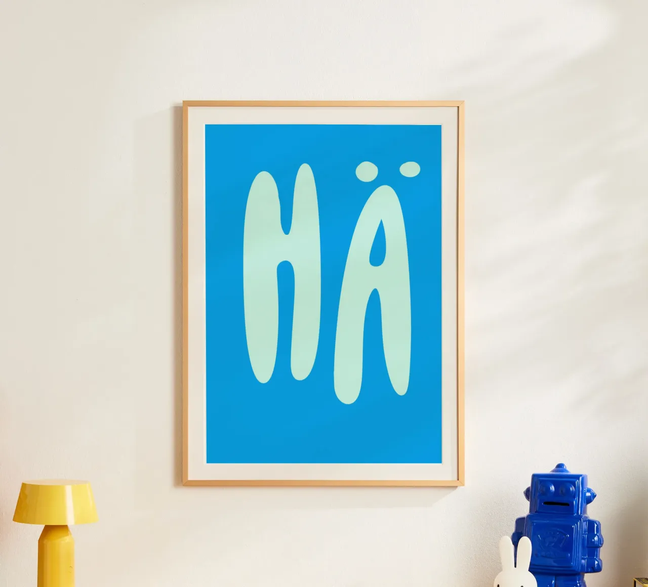 hä Blau poster da mariescolours