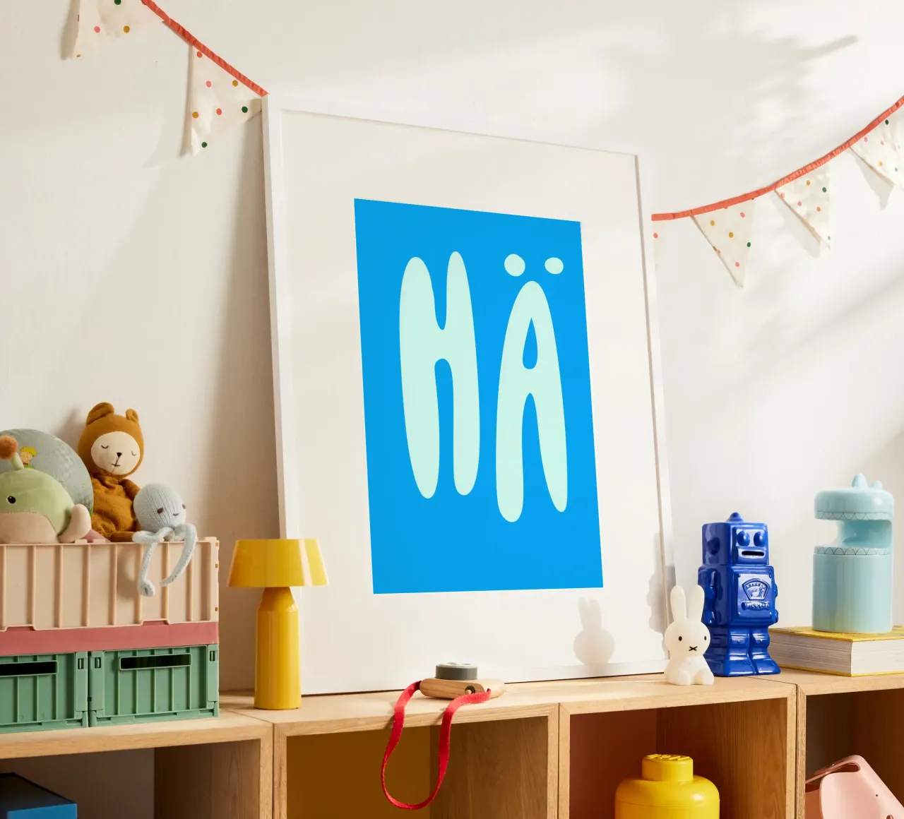 hä Blau poster da mariescolours