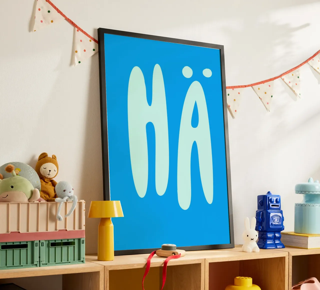 hä Blau poster da mariescolours