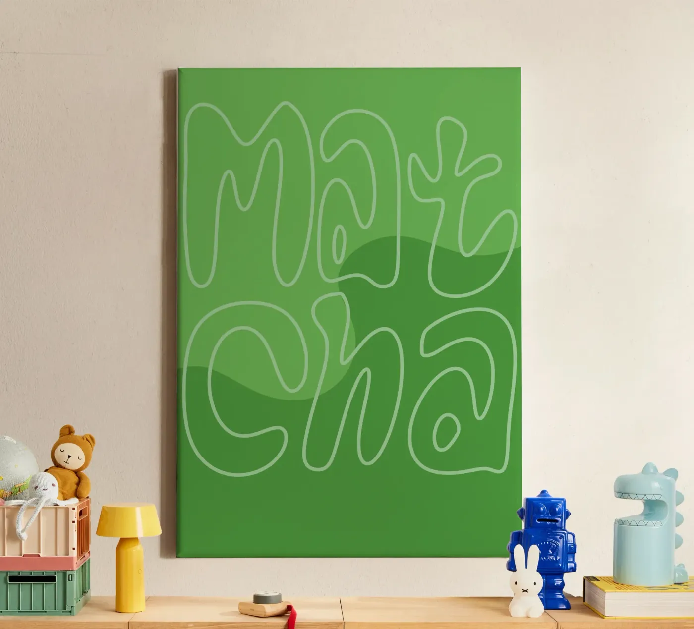 matcha canvas van mariescolours